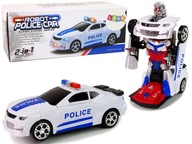 Automobilová polícia 2v1 Transformers Sound Light