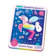 Magnetické puzzle Magical Unicorns - 4+ kreatívna sada Mudpuppy