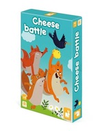 Arkádová hra Cheese Battle - strategická hračka pre deti, 4+, Janod