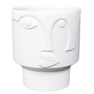 Pokrývka HEAD Ø 13 cm kvetináč WHITE LADY