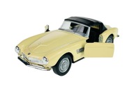 STARÝ ČASOVAČ BMW 507 BÉŽOVÁ 1:34 NOVÝ KOVOVÝ MODEL