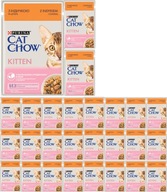 Purina Cat Chow Kitten s morčacím želé 26x85g