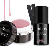 Stavebný gél KABOS + Base Build Gel + ZDARMA