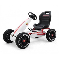 PEDAL GOKART PRE DETI ABARTH WHITE