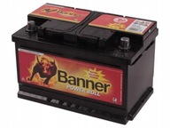 Batéria Banner Power Bull 12V 72Ah 660A PRAVÁ