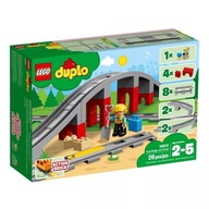 LEGO DUPLO 10872 Vlakové koľaje a viadukt