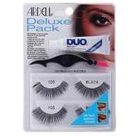 Ardell Deluxe Pack sada umelých mihalníc 2 páry 105 Black