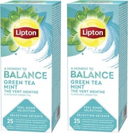 Lipton Classic Green Tea Mint 50 ks