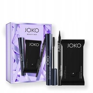 Joko Beauty Box set maskara Pump Your Lashes + Eyeliner Wings + obrúsky