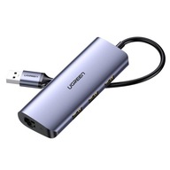 UGREEN HUB USB-C - 3X USB ETHERNET RJ-45 MICRO USB