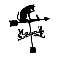 Weathervane Ornament Smer vetra mačka a myš