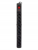 ARMAC MULTI M9 POWER STRIP BLACK 2,5M 9X s vypínačom