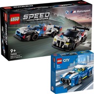 LEGO Speed ​​​​Champions 76922 BMW M4 GT3 a M Hybrid V8 + auto mestskej polície 60312