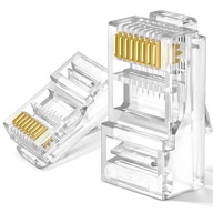 RJ45 INTERNETOVÉ KONEKTORY CAT5E 5U 100 ks