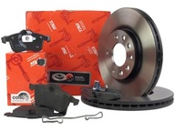 DISK TRW + DESTIČKY PREDNÉ OPEL ASTRA H ZAFIRA B