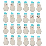 Vianočné cukrové ozdoby Snowmen Mini 24 kusov