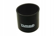 TurboWorks Black silikónový konektor 51mm čierny