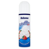 Striekajte šľahačku 250g = 241ml