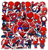 SPIDERMAN SPIDEY STICKERS vodeodolné 35 ks Marvel