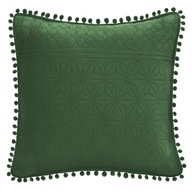 Boho obliečka na vankúš s náplňou Bottle Green, 45 cm