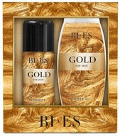 Bi-es Gold Pánska sada šampón/PP gél + deodorant