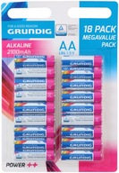 Grundig BATÉRIE Alkalické TYČKY 18 ks 2100mAh