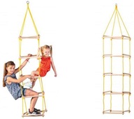 Drevený rebrík pre deti do 60 kg do záhrady