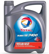 Motorový olej Total RUBIA 7400 15W40 5L