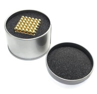 Neocube magnetické bloky 5mm GOLD Box + BOX