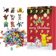 ADVENTNÝ KALENDÁR POSTAVY HRAČKY 24KS POKEMON