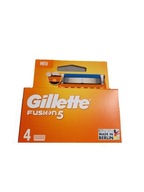 GILLETTE FUSION BLADES 5 ORIGINÁLNYCH VLOŽIEK 4 KS -45