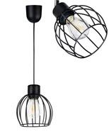 PREDÁVANÁ LAMPA, stropný luster, loft, drôtená GUĽA