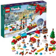 LEGO FRIENDS ADVENTNÝ KALENDÁR 2023 24 PREKVAPENÍ 231 BLOKOV ELEMENTOV