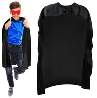 Oblečenie Kostým CAPEA Black Batman Super Hero Čarodejník Kúzelník Vampire