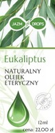 EUKALYPTUS PRÍRODNÝ ESENCIÁLNY OLEJ 12 ML