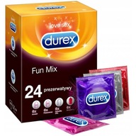 Durex Fun Mix Condom Set 24 kusov