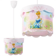 FAREBNÁ DETSKÁ ZÁVISNÁ STROPNÁ LAMPA DISNEY PRINCESS PRINCESS