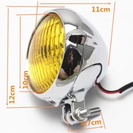 1x Motocykel Headlight Chopper Svetlomet pre +