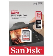 Pamäťová karta SanDisk Ultra SDXC 64 GB 120 MB/s