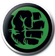 Pin odznak pre fanúšika Marvel Comics Hulk Icon