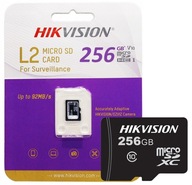 256Gb microSD karta pre IP kamery Hikvision / EZVIZ