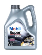 MOBIL SUPER 2000 X1 DIESEL OLEJ 10W40 4L