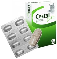 CESTAL CAT TABLETY DEWERING CAT Worms 8 ks