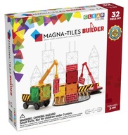 Staviteľské magnetické bloky 32 prvkov Magna-Tiles