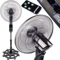 PODLAHOVÝ VENTILÁTOR 40cm STOJACÍ VENTILÁTOR 80W 90 st