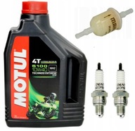 MOTUL OIL+CANDLE+FILTER Quad Kingway Traper 250cc