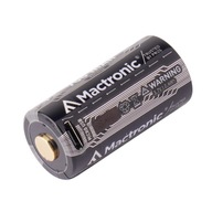 Mactronic RCR123 16340 Batéria s boxom 700mAh 3,7V