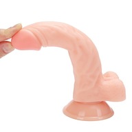 PÁNSKÝ DILDO PENIS S PRÍSAVKOU, UMELÝ 20 CM POHĽ.