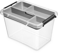 ÚLOŽNÝ BOX S ORGANIZÉROM 6,5L