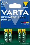 4X Batéria (NiMH) VARTA AAA (R3) 1000 mAh